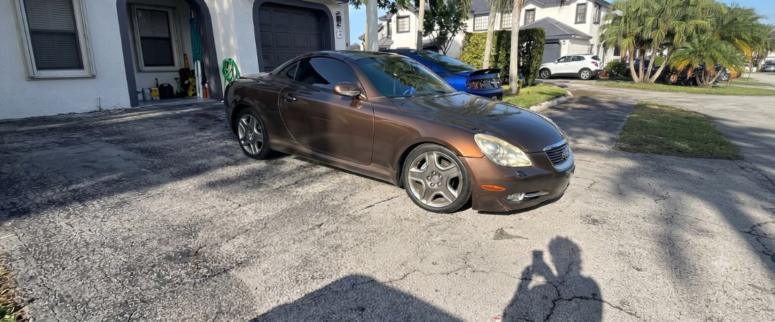 2003 Lexus SC430 Ceramic Coating in West Palm Beach